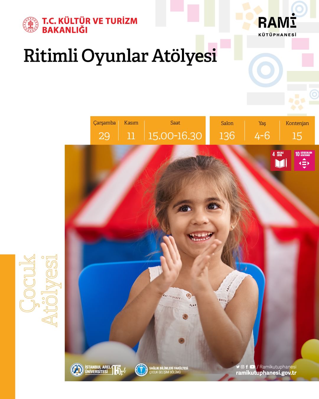 Rami Kütüphanesi - Ritimli Oyunlar Atölyesi